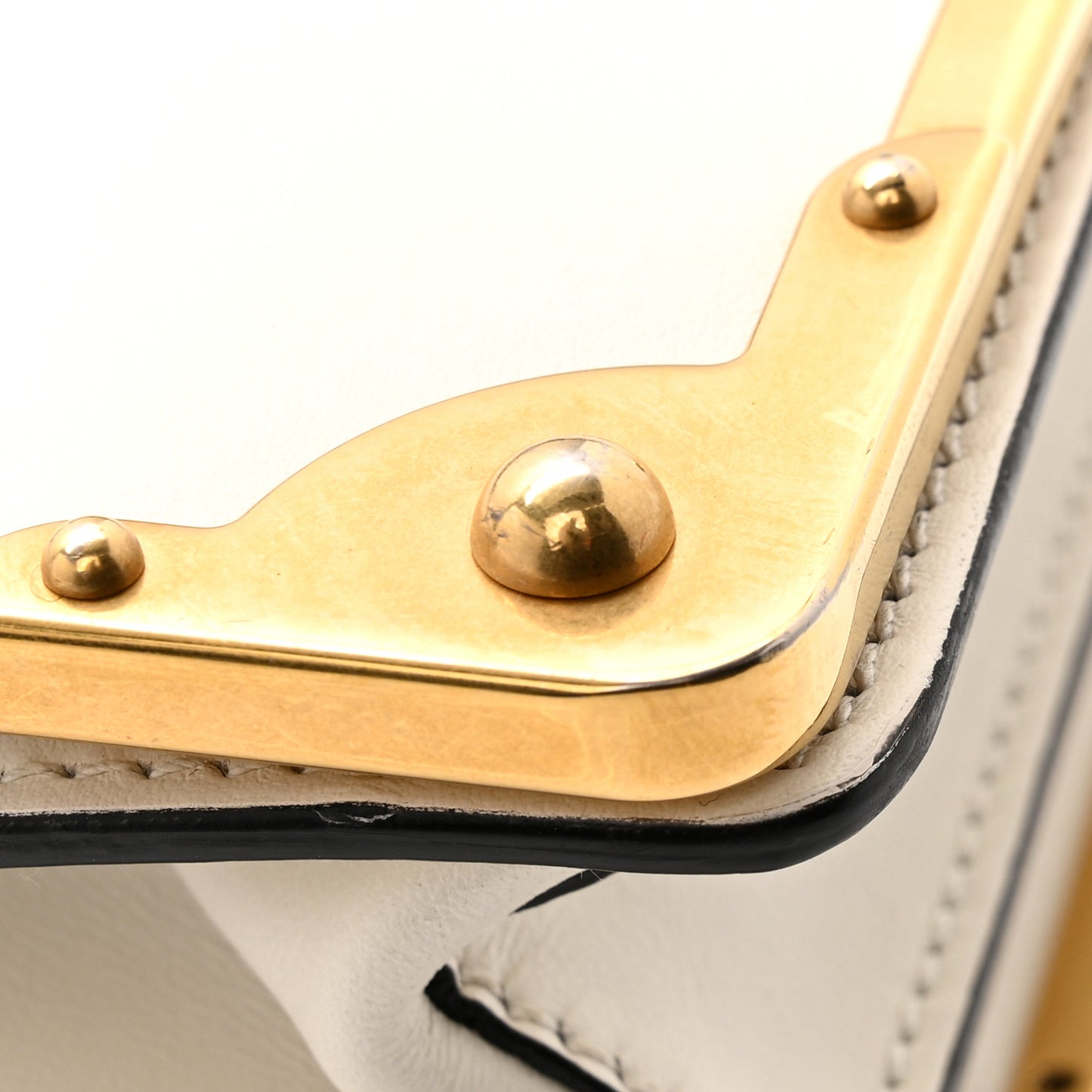 City Calf Cahier Bag White