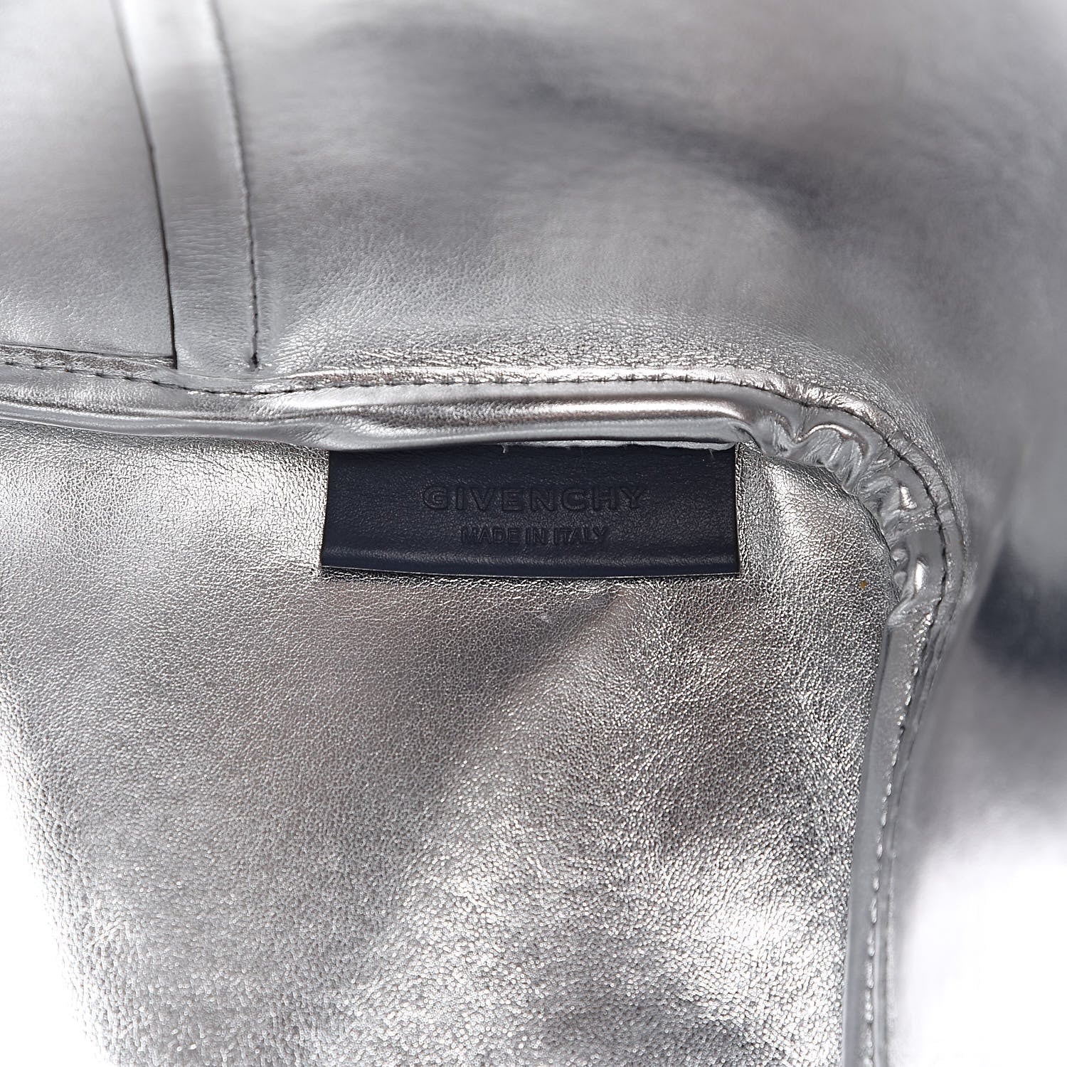Givenchy Calfskin Large Antigona Tote Night Blue Silver 6 of 13