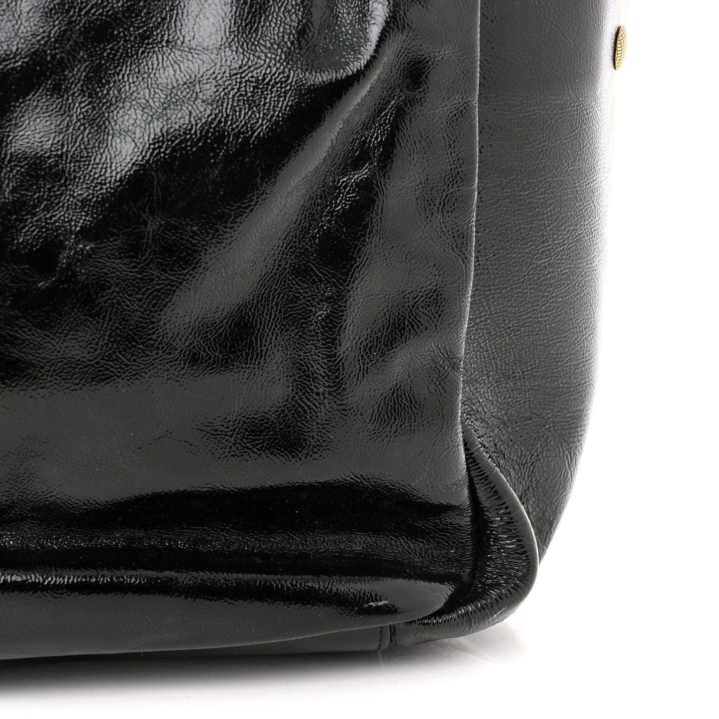 Patent Multy Medium Hobo Bag