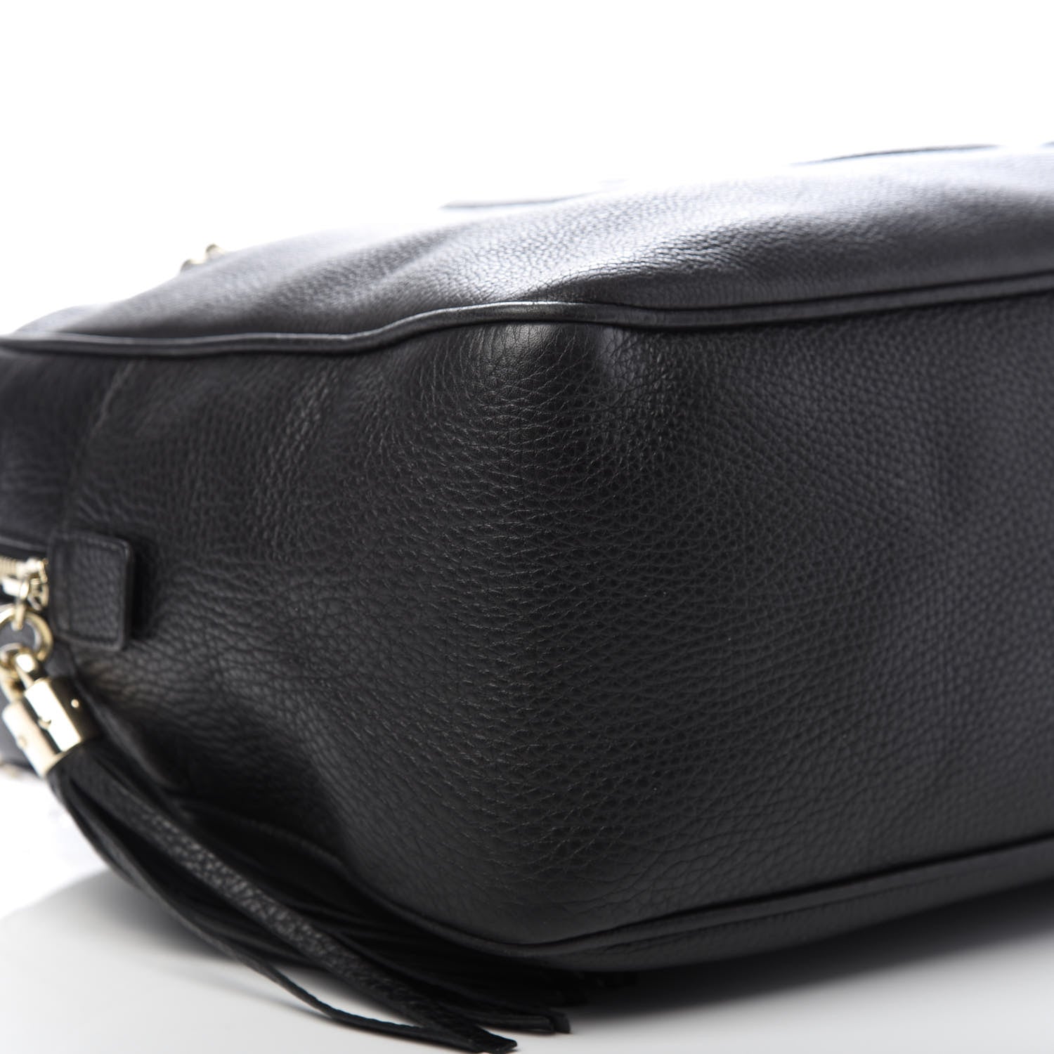 Gucci Pebbled Calfskin Medium Soho Bowler Black 6 of 9