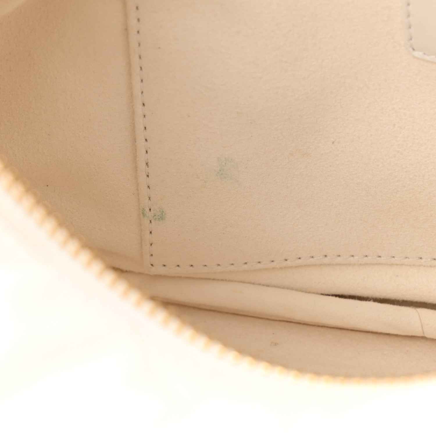 Christian Dior Lambskin Cannage Medium Dior Vibe Hobo Bag White 9 of 9