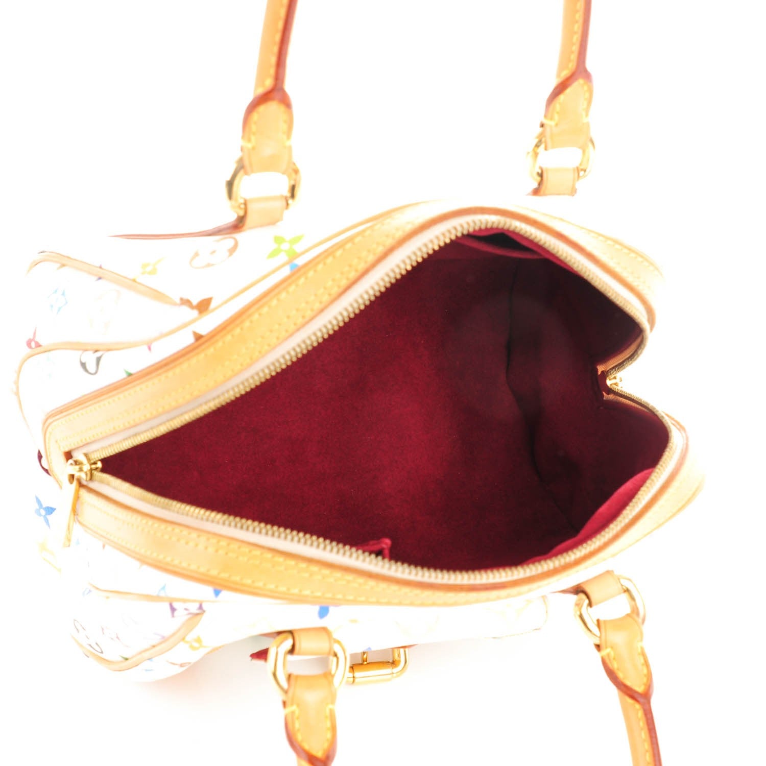 Louis Vuitton Monogram Multicolor Priscilla White 5 of 7