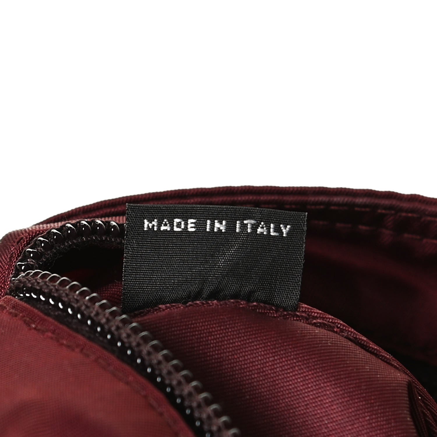 Prada Nylon Vela Messenger Bag Granato 8 of 10