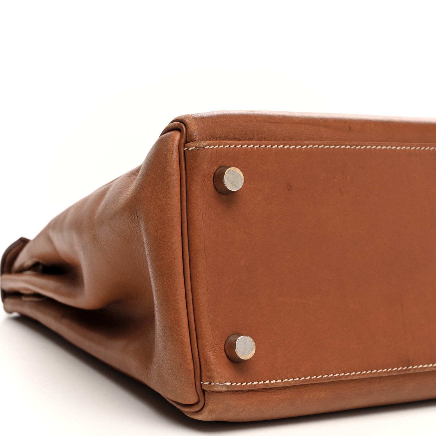 Hermes Natural Barenia Kelly Retourne 32 Fauve 13 of 14