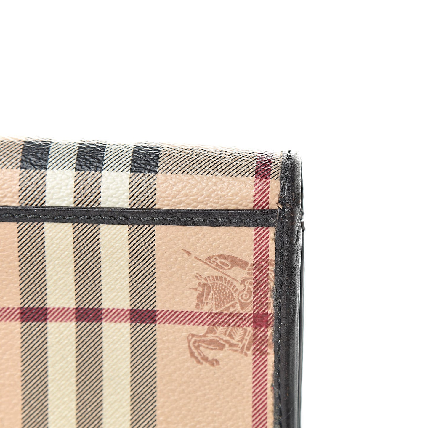 Haymarket Check Penrose Continental Wallet Chocolate