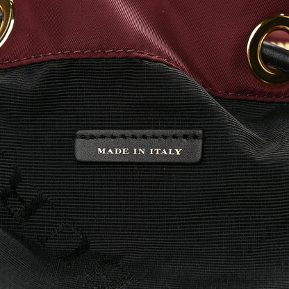 Burberry Nylon Small Rucksack Backpack Burgundy Red 8 of 10