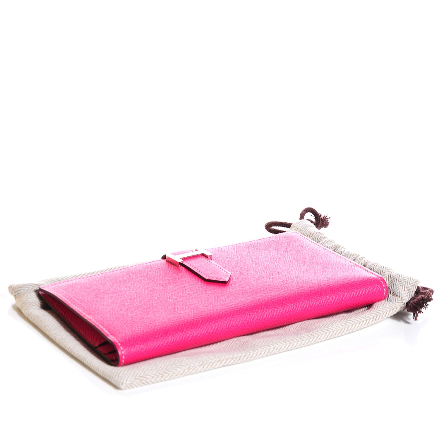 Hermes Epsom Bearn Wallet Rose Tyrien 4 of 10