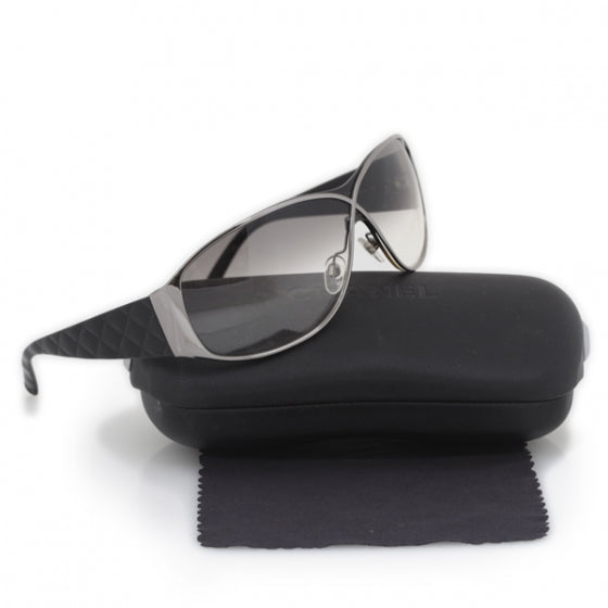 Quilted Sunglasses 4096 Black