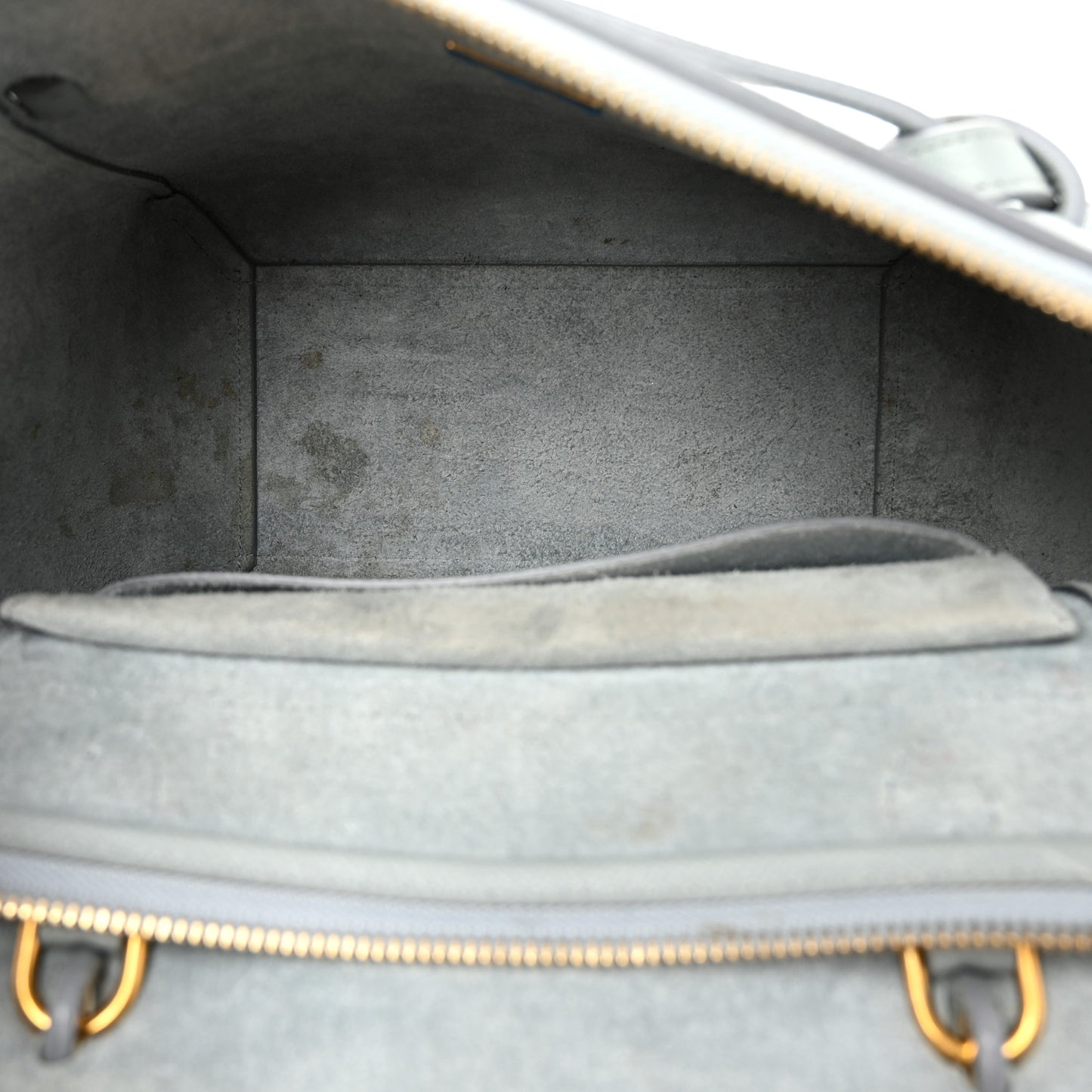 Grained Calfskin Mini Belt Bag Cloud