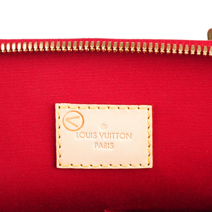 Louis Vuitton Vernis Alma MM Pomme D'Amour 6 of 8