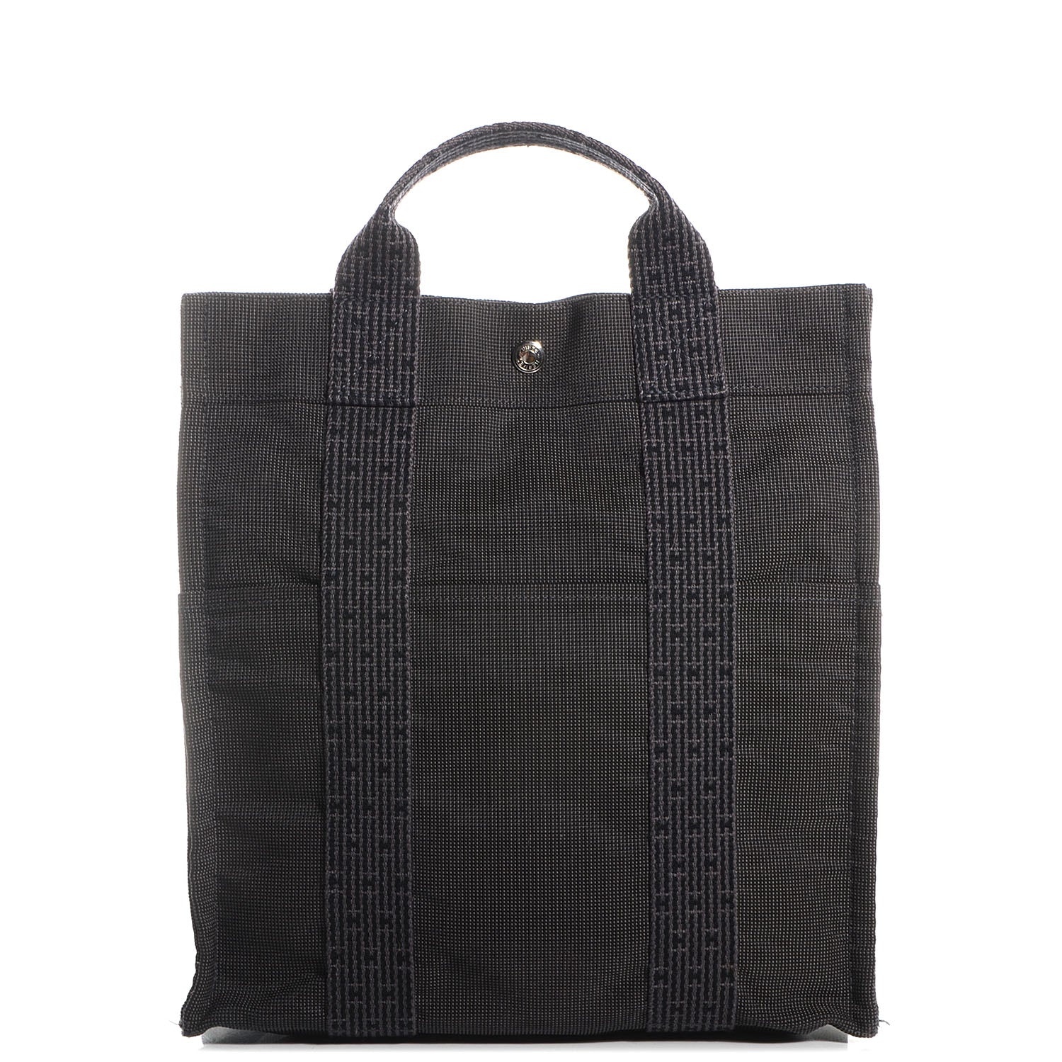 Hermes Canvas Herline Backpack Grey 1 of 13