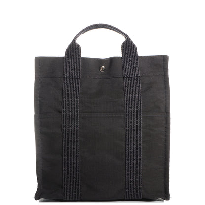 Hermes Canvas Herline Backpack Grey 1 of 13