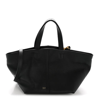 Mansur Gavriel Calfskin Mini Tulipano Bag Black 1 of 12