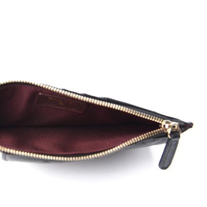 Chanel Caviar Quilted Classic Flat Wallet Pouch Black 5 of 8