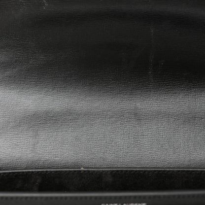 Saint Laurent Calfskin Medium Monogram Sunset Black 11 of 13