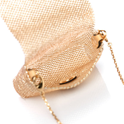Fendi Glass Vitello King Beaded Mini Pico Baguette Charm Semolino 5 of 13