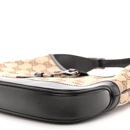 Gucci Monogram Web Small Jackie O Hobo Dark Brown 10 of 10