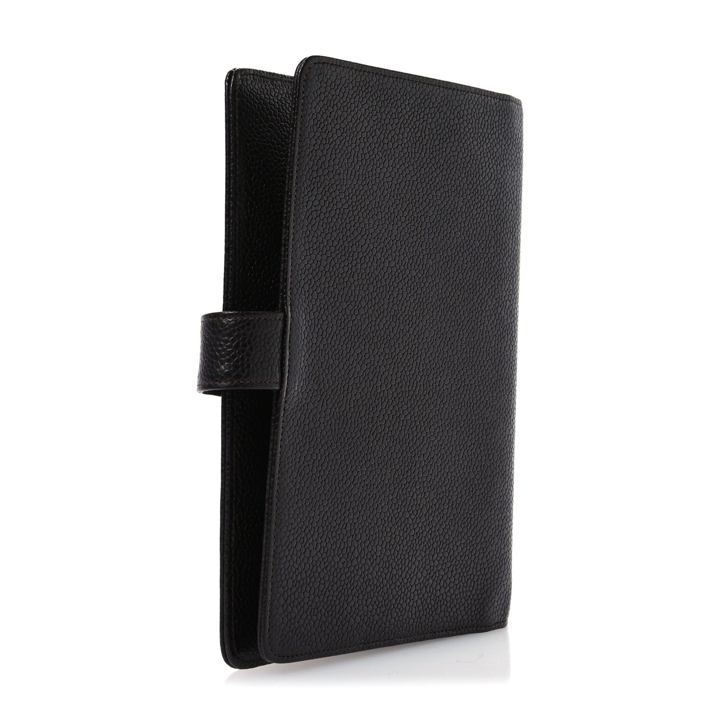 Caviar CC Medium Ring Agenda Planner Brown