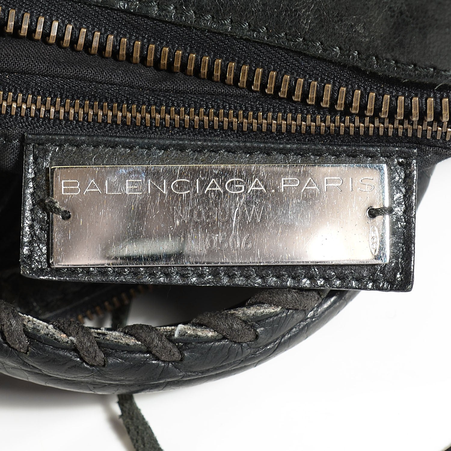 Balenciaga Chevre Classic Hardware Weekender Black 7 of 12