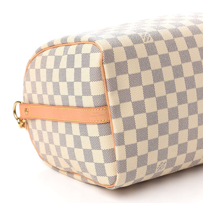 Louis Vuitton Damier Azur Speedy Bandouliere 30 6 of 10