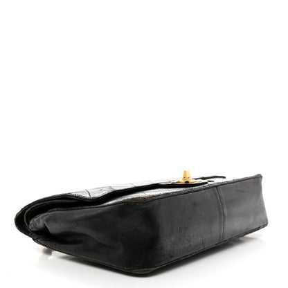 Chanel Lambskin Quilted Medium Double Flap Black 4 of 24