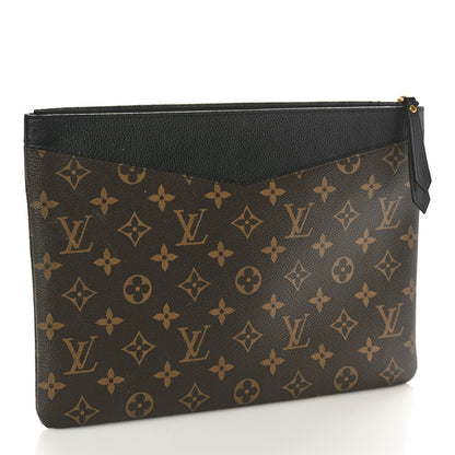 Louis Vuitton Monogram Daily Pouch Black 3 of 12