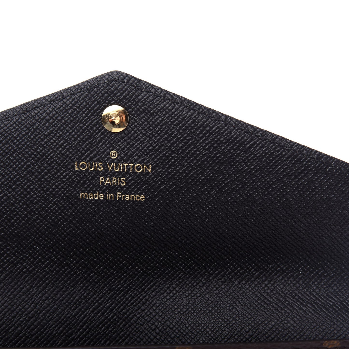 Monogram Daily Organizer Envelope Insert Black