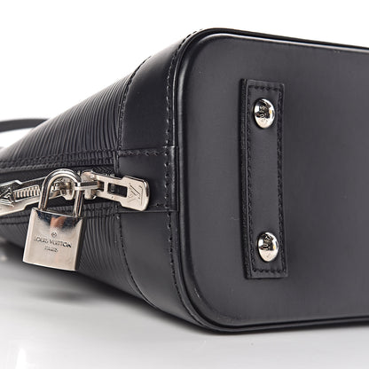 Louis Vuitton Epi Alma BB Black 8 of 10