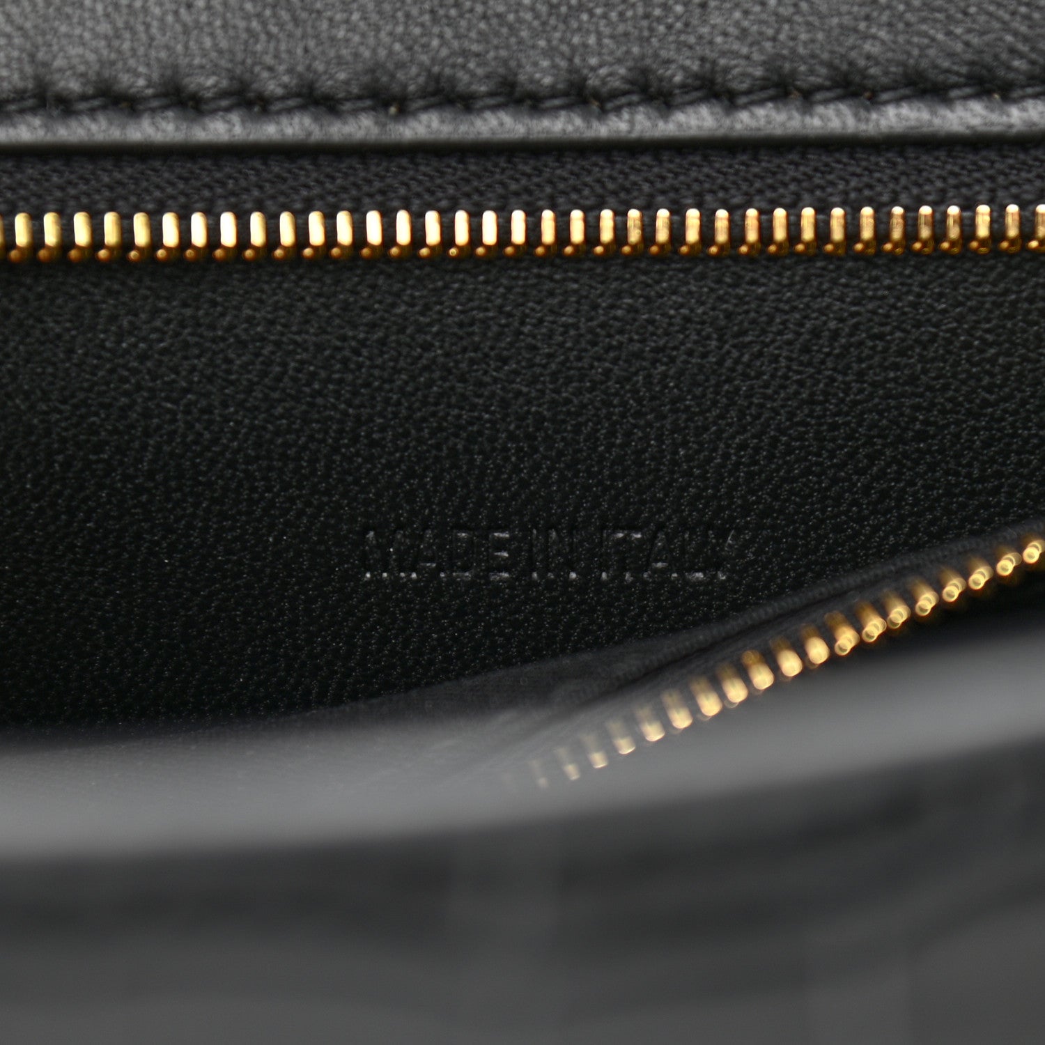 Balenciaga Shiny Calfskin Crocodile Embossed Small Hourglass Top Handle Bag Black 7 of 12