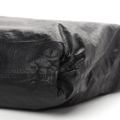 Lanvin Crinkled Lambskin Paper Bag Tote Black 9 of 9