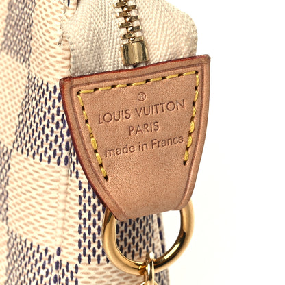 Louis Vuitton Damier Azur Mini Pochette Accessories 6 of 9