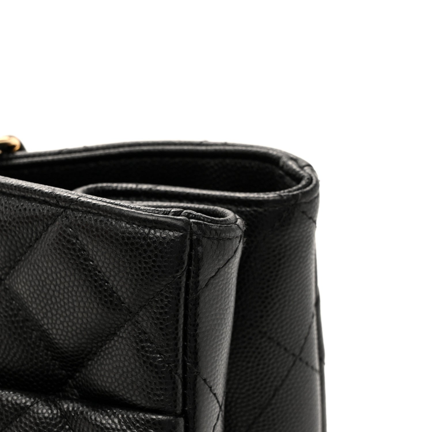 Chanel Caviar Quilted Large Shopping Tote Black 15 of 16