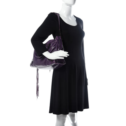 Balenciaga Agneau Classic Hardware City Sapphire 2 of 9
