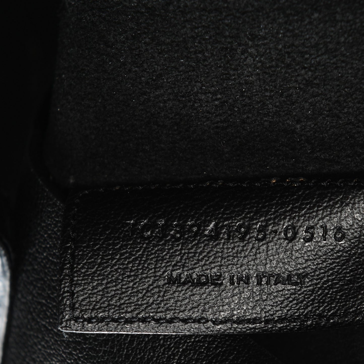 Calfskin Large Shopping Tote Black