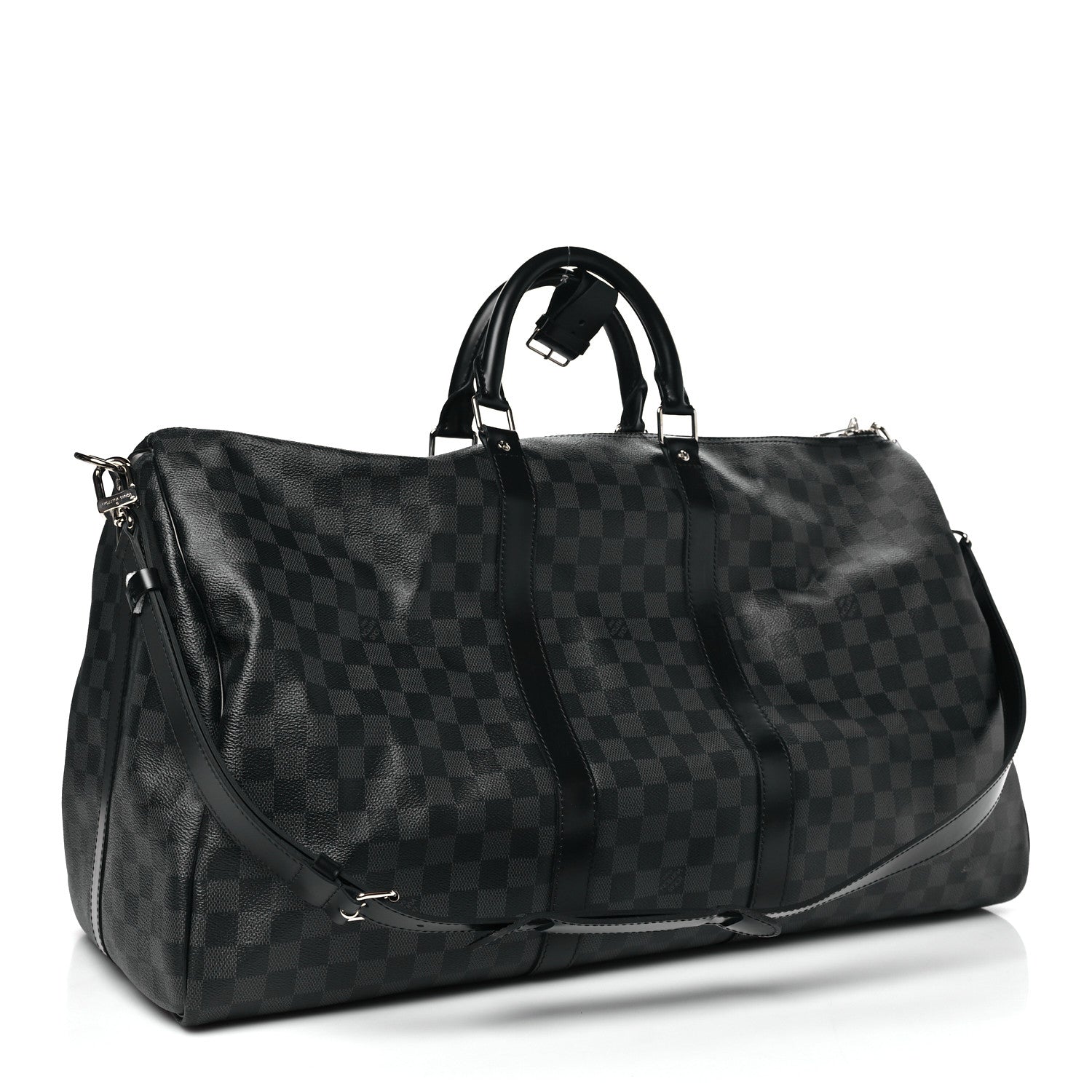 Louis Vuitton Damier Graphite Keepall Bandouliere 55 2 of 9