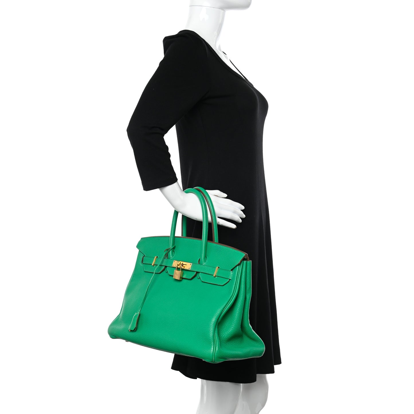 Taurillon Clemence Birkin 35 Menthe