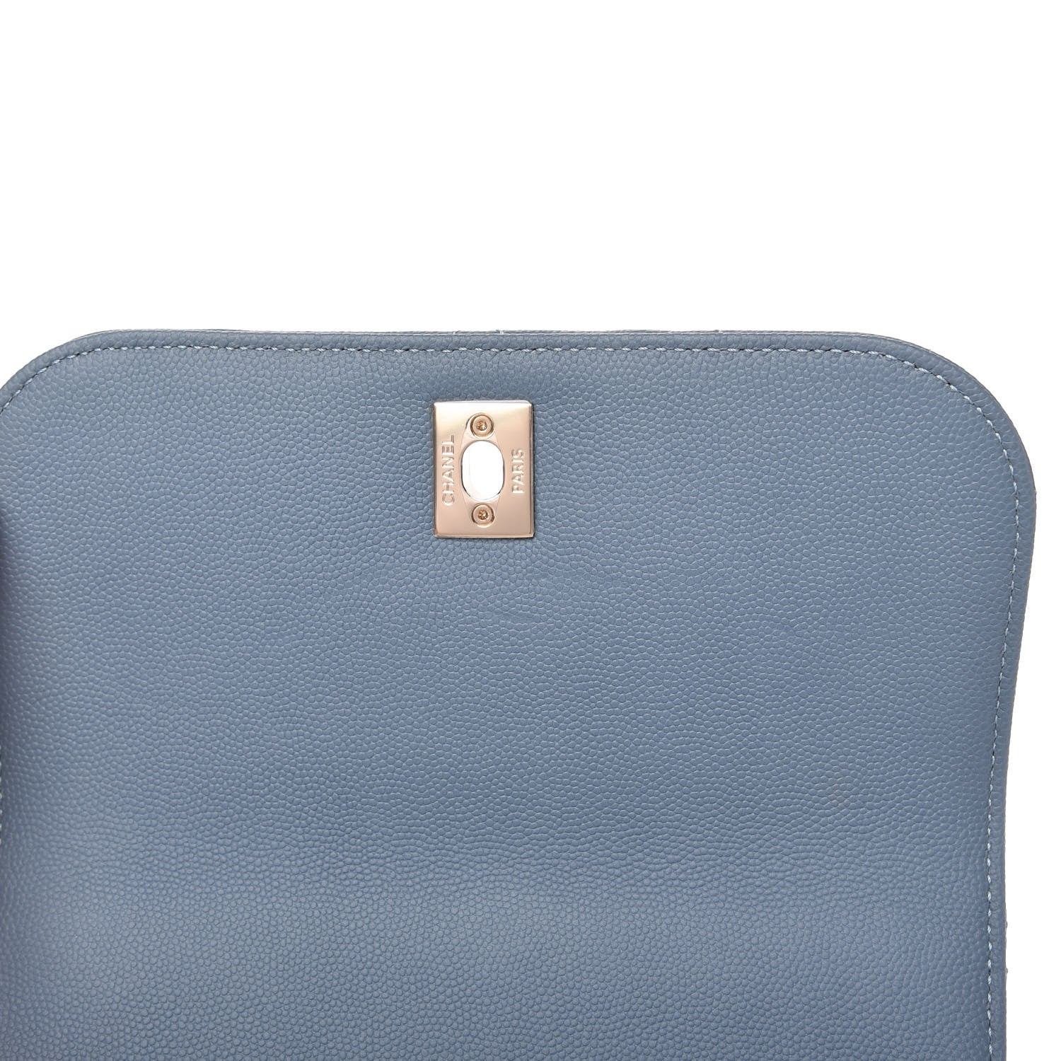 Chanel Caviar Quilted Mini Business Affinity Flap Light Blue 12 of 12