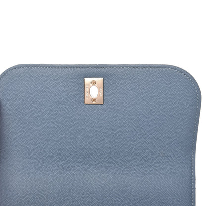 Chanel Caviar Quilted Mini Business Affinity Flap Light Blue 12 of 12