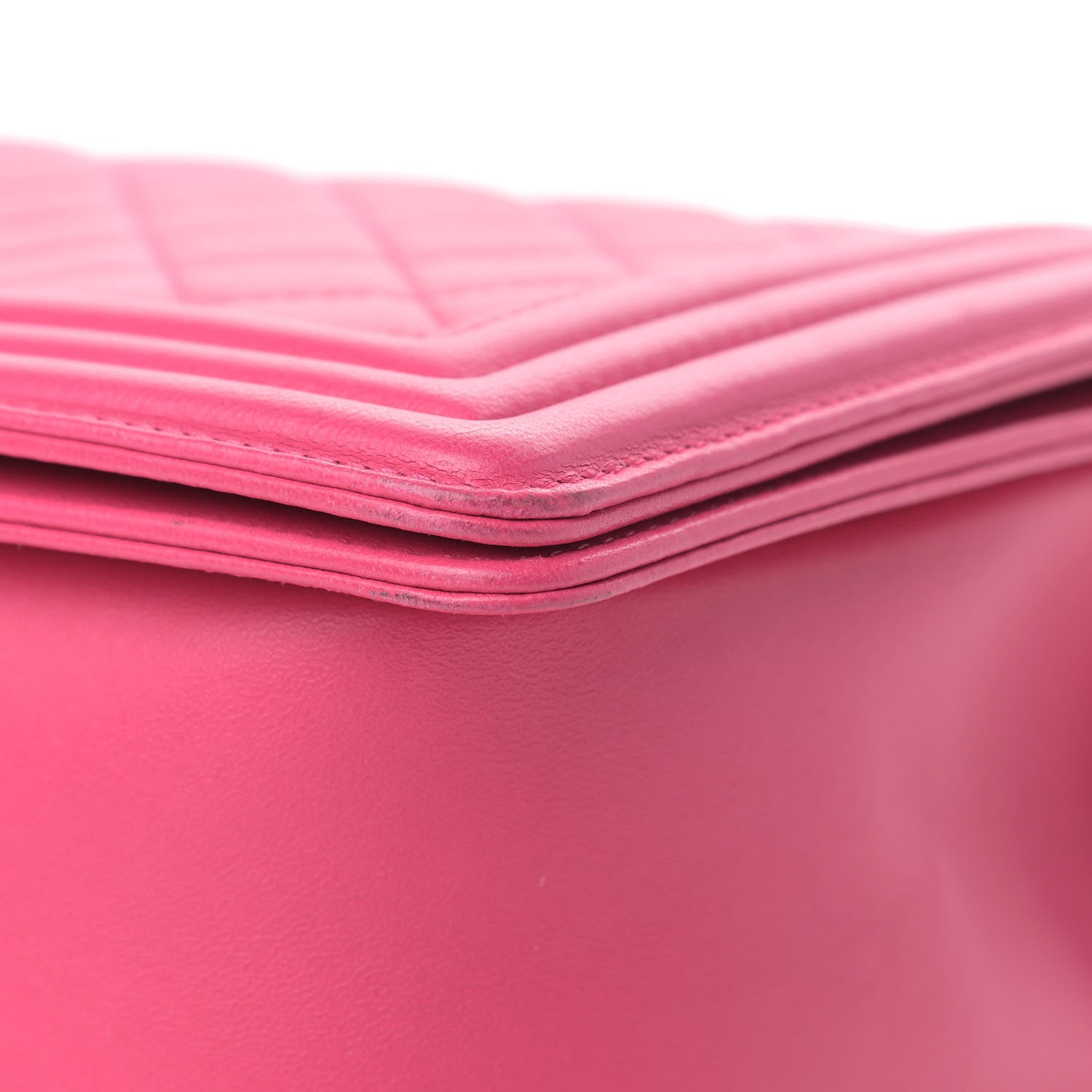 Chanel Lambskin Quilted New Medium Boy Flap Pink 9 of 16