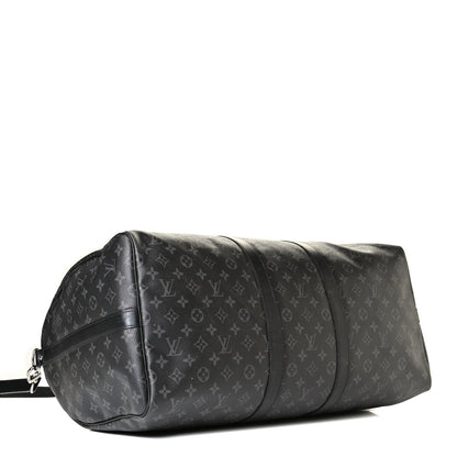 Louis Vuitton Monogram Eclipse Keepall Bandouliere 55 3 of 7