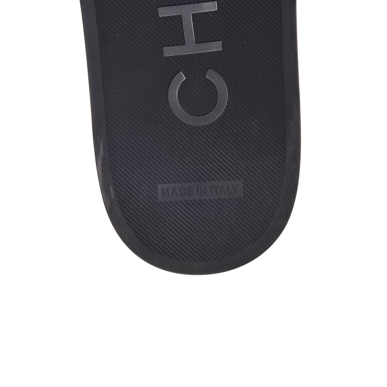 Chanel Satin Chain Slides Sandals Flats 38 Marine 9 of 11