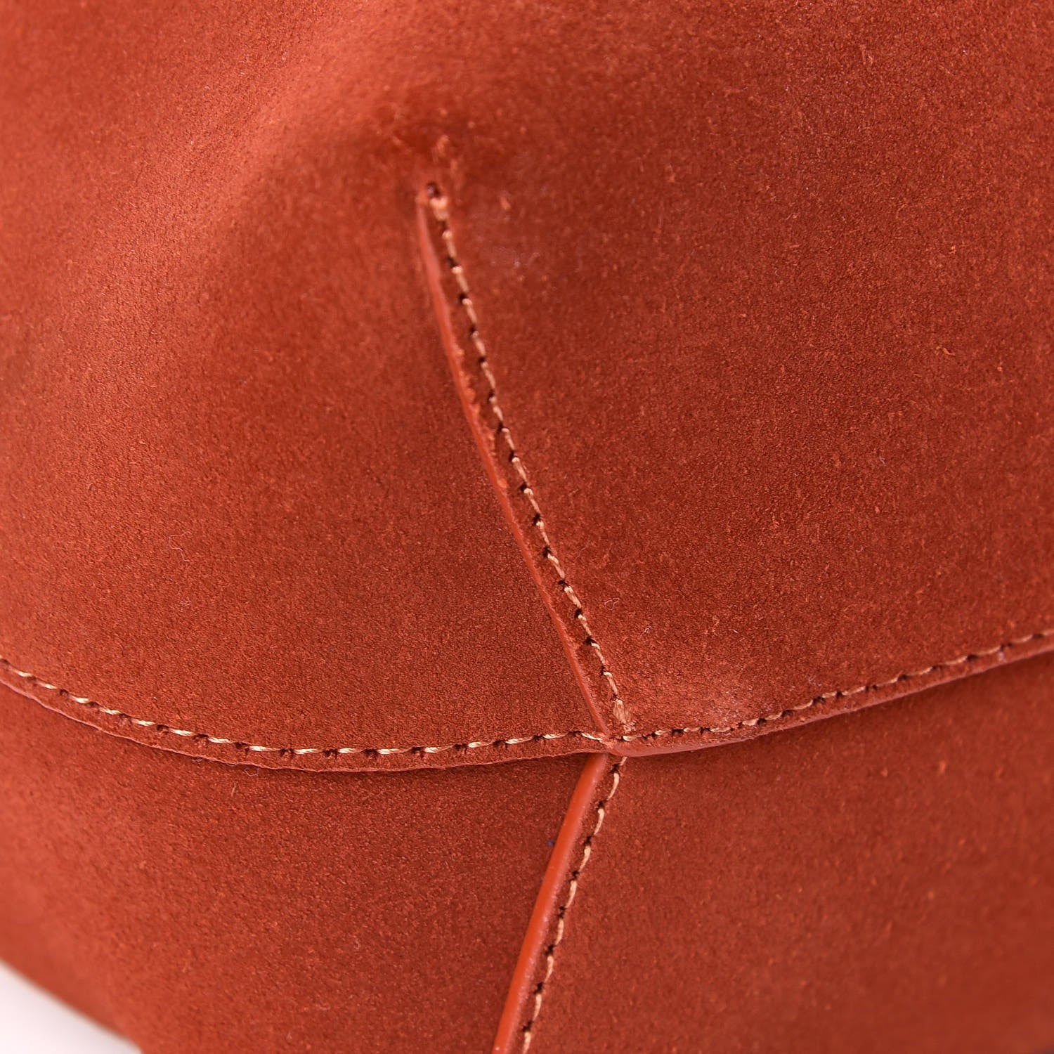 Mansur Gavriel Suede Mini Lady Bag Brick 8 of 9