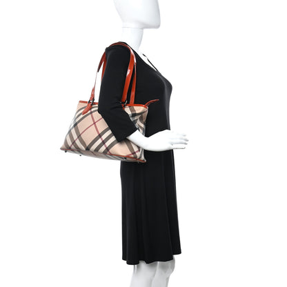 Burberry Supernova Check Small Nickie Orange 2 of 15