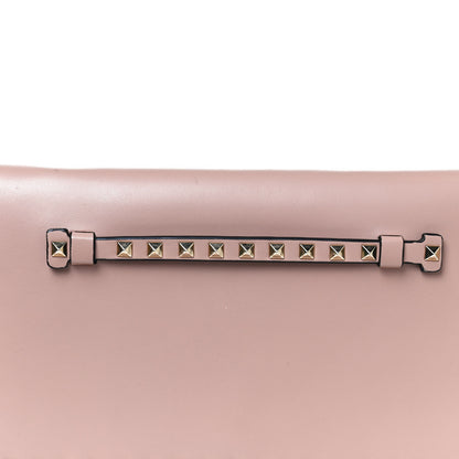 Valentino Garavani Nappa Rockstud Wristlet Clutch Soft Noisette 9 of 12