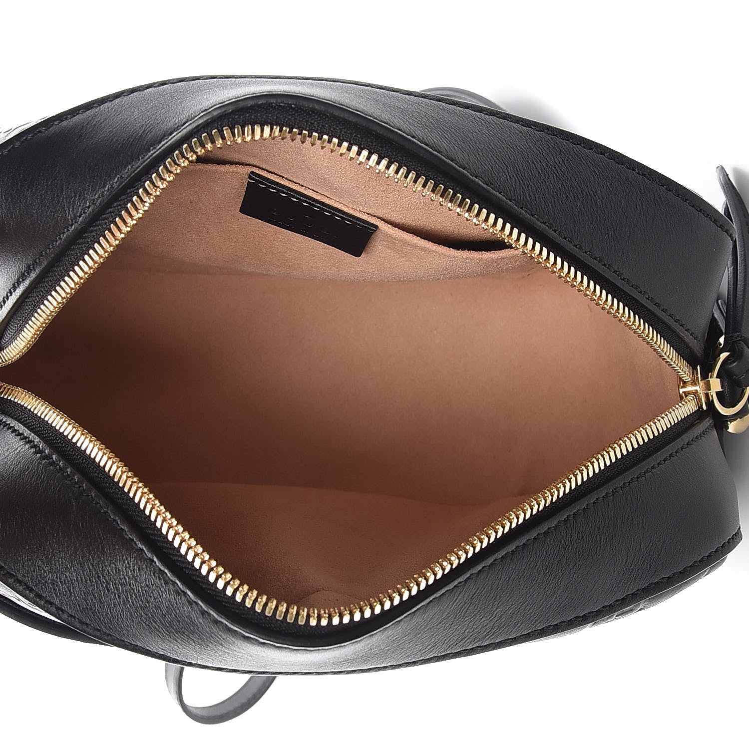 Gucci Guccissima Signature Small Camera Bag Black 5 of 8