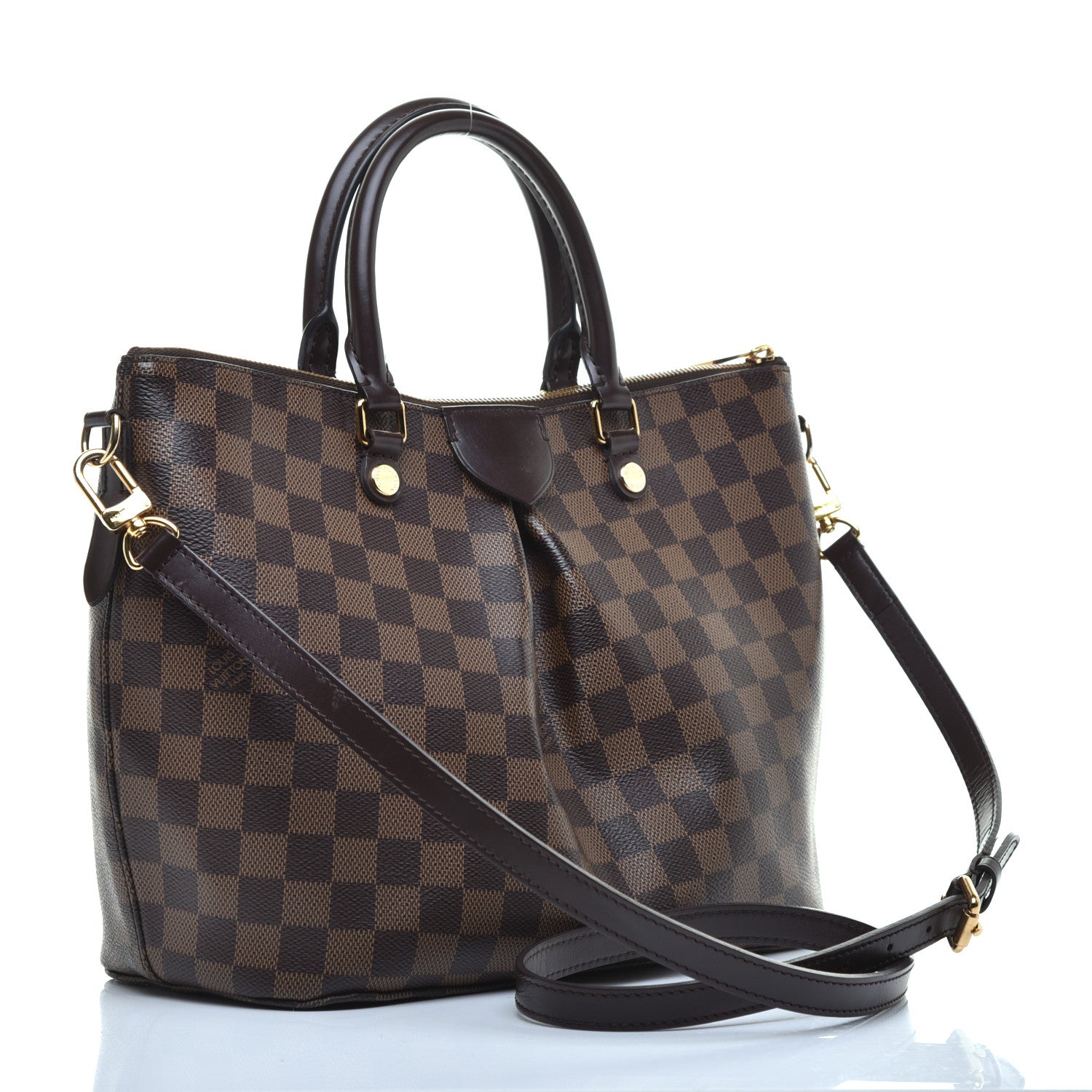 Louis Vuitton Damier Ebene Siena MM 3 of 9