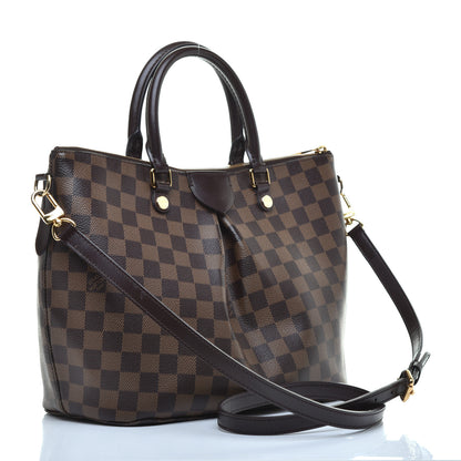 Louis Vuitton Damier Ebene Siena MM 3 of 9