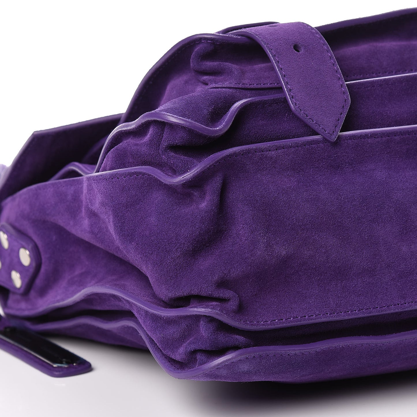 Suede Medium PS1 Satchel Amethyst
