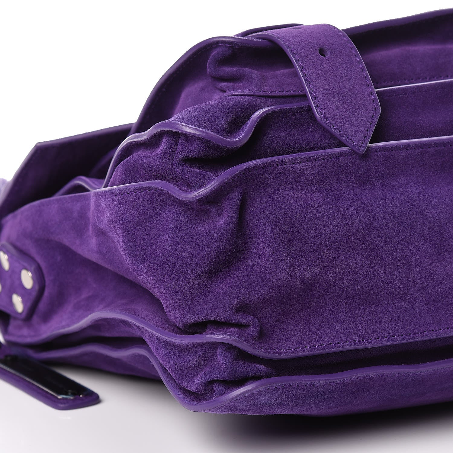 Proenza Schouler Suede Medium PS1 Satchel Amethyst 9 of 10