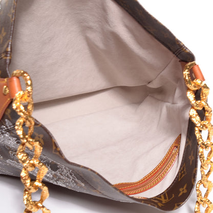 Louis Vuitton Monogram Dentelle Fersen Silver 5 of 8